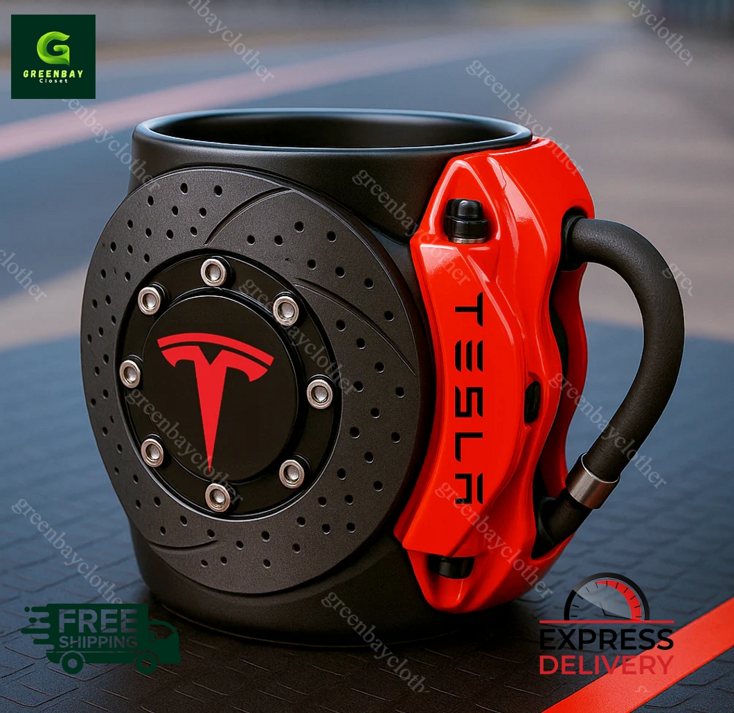 Tesla Brake Caliper Mug