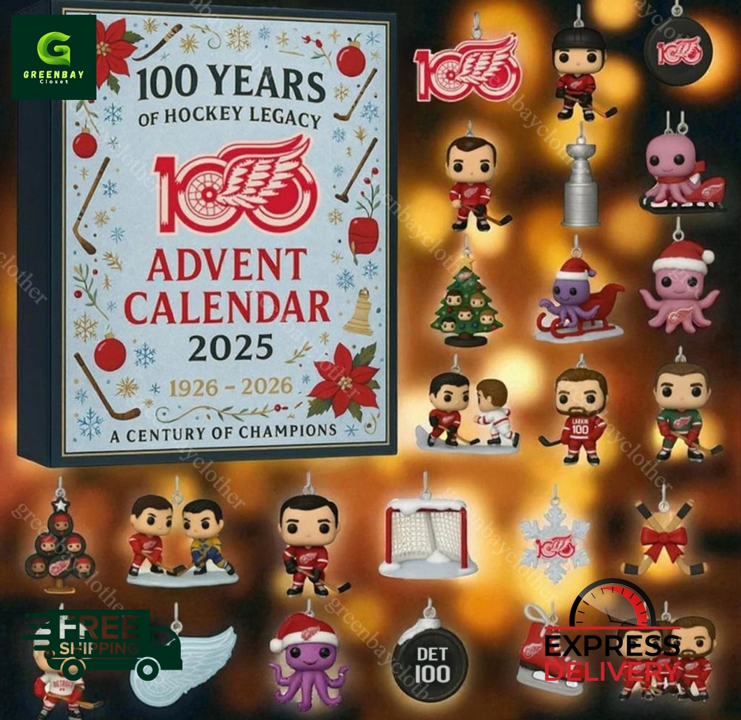 Detroit Red Wings 100th Anniversary Advent Calendar