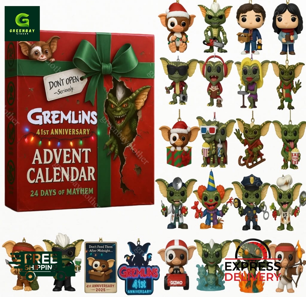 Gremlins 41st Anniversary Advent Calendar 24 Days Of Mayhem