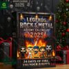 Legends of Rock & Metal Advent Calendar 2025 24 Days Of Fire Thunder & Riffs