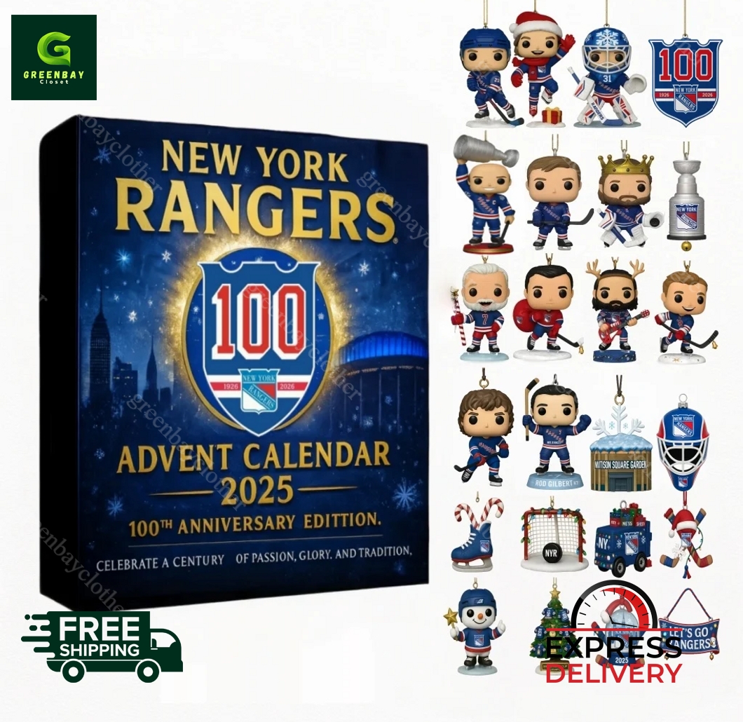 New York Rangers 100th Anniversary 2025 Advent Calendar