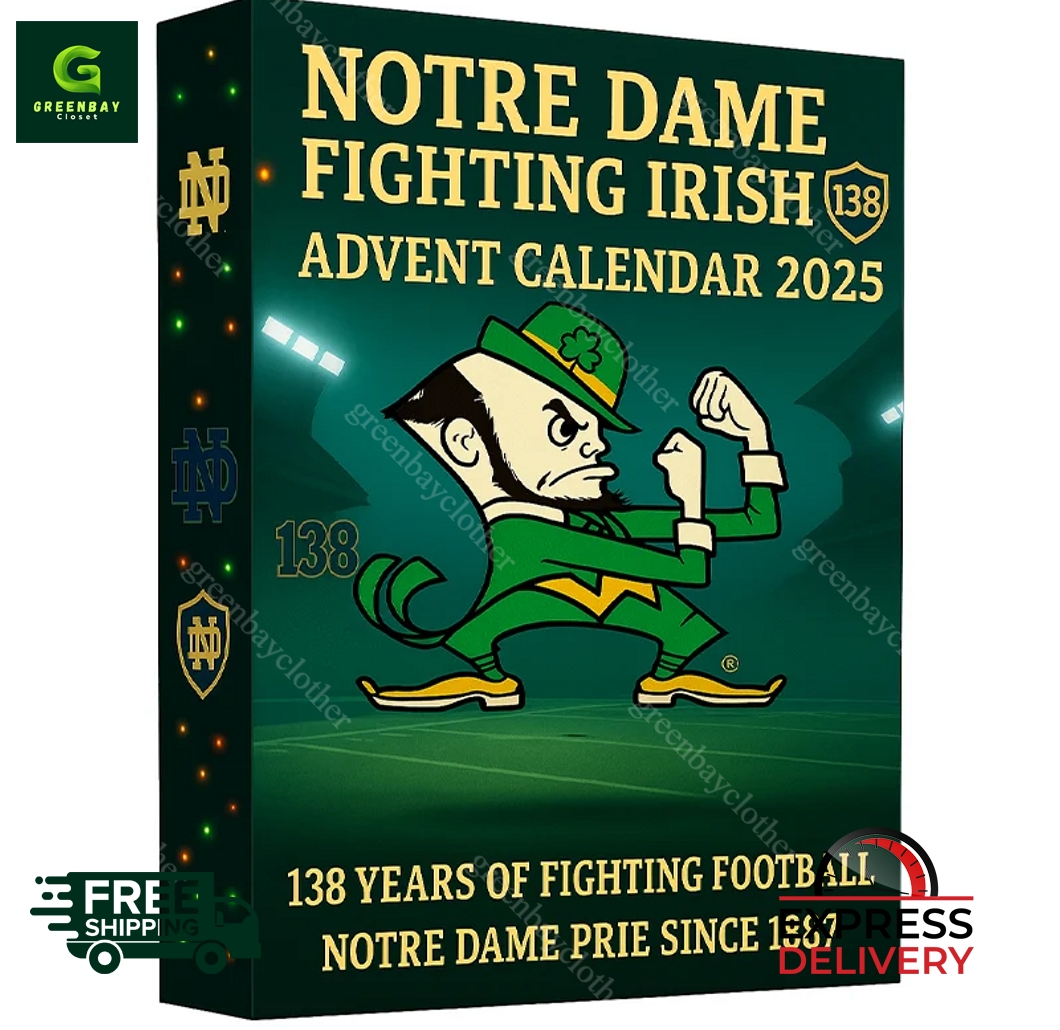 Notre Dame Fighting Irish 138th Anniversary Advent Calendar 2025