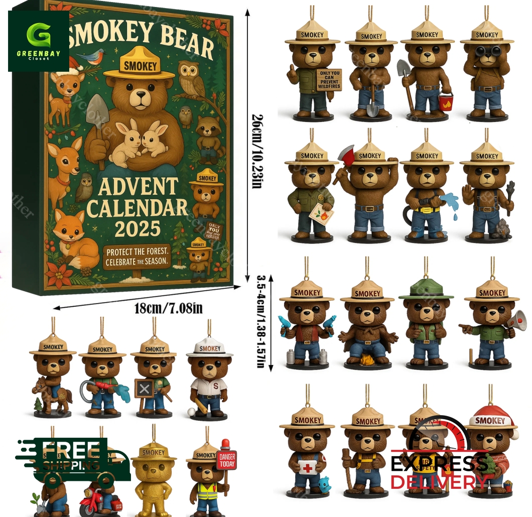 Smokey Bear Advent Calendar 2025