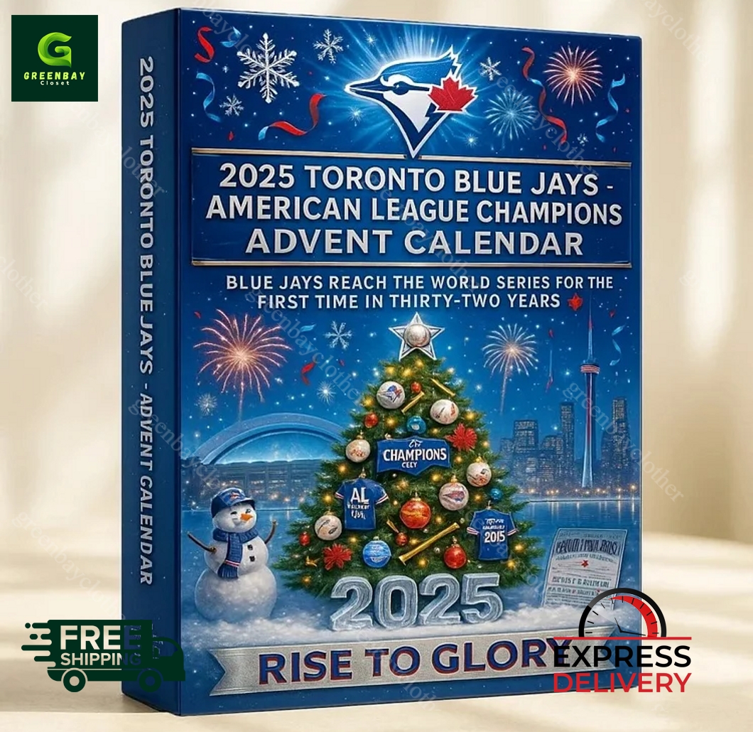 2025 Toronto Blue Jays American League Champions Advent Calendar