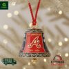 Atlanta Braves 155th Anniversary Christmas Bell Ornament