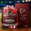 Atlanta Falcons 60th Anniversary Whiskey Glass