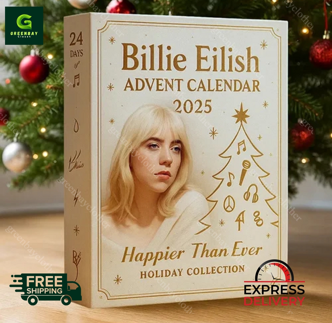 Billie Eilish Advent Happoer Than Ever Calendar 2025 Billie Eilish Advent Happoer Than Ever Calendar 2025