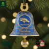 Boise State University Broncos Christmas Bell Ornament