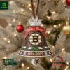 Boston Bruins 101st Anniversary Christmas Bell Ornament
