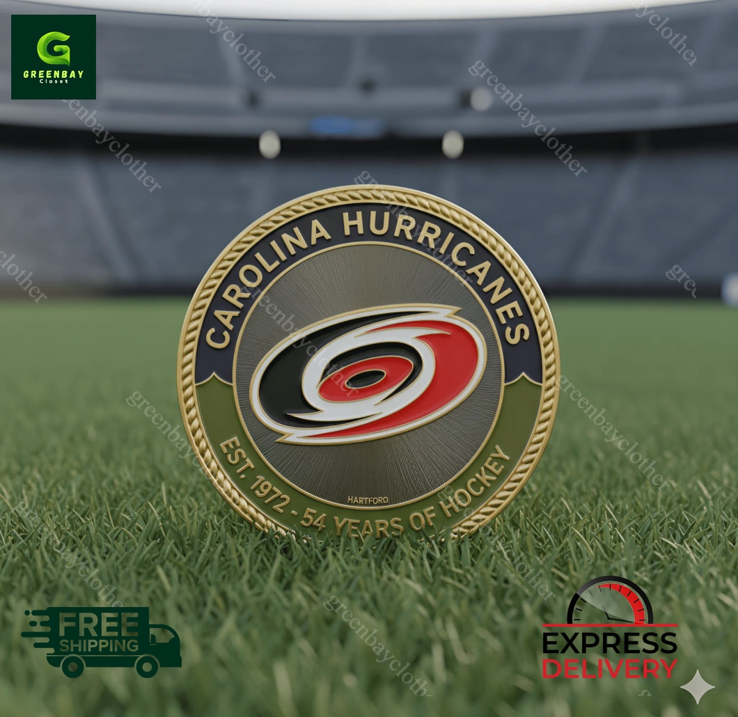 Carolina Hurricanes 54th Anniversary Commemorative Coin