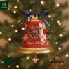 Chicago Bears Christmas Bell Ornament