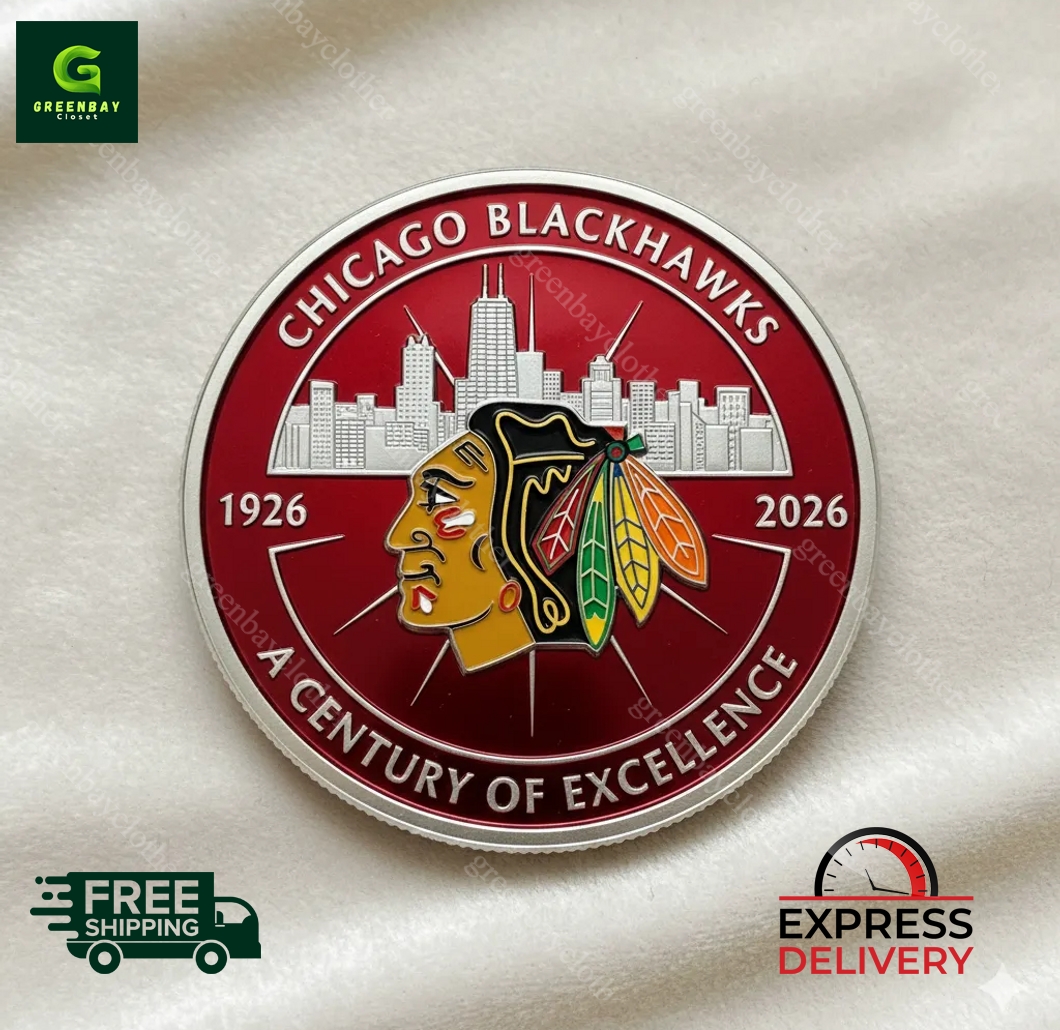 Chicago Blackhawks 100th Anniversary Commemorative Coin Chicago Blackhawks 100th Anniversary Commemorative Coin