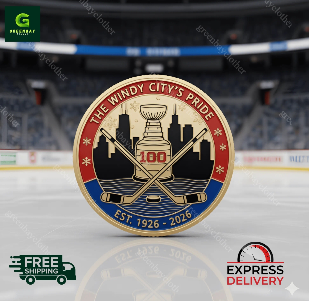 Chicago Blackhawks 100th Anniversary Commemorative Coin