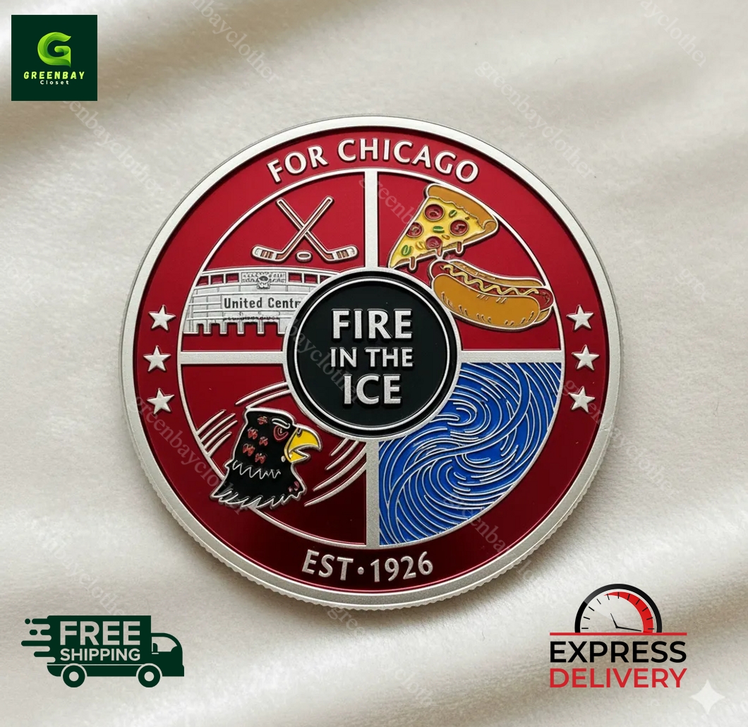 Chicago Blackhawks 100th Anniversary Commemorative Coin