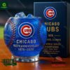 Chicago Cubs 150th Anniversary Whiskey Glass