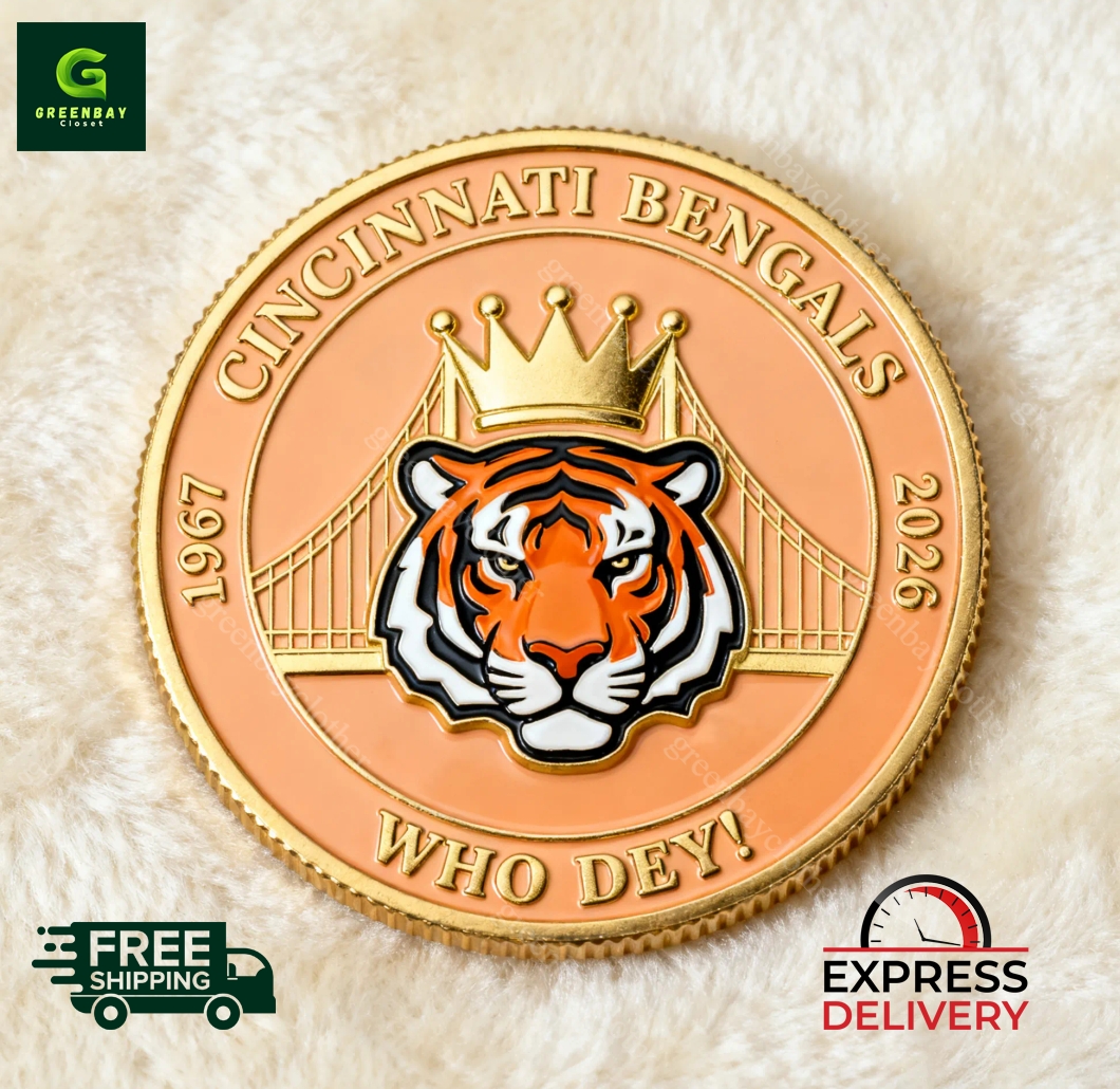 Cincinnati Bengals 59th Anniversary Commemorative Coin Cincinnati Bengals 59th Anniversary Commemorative Coin