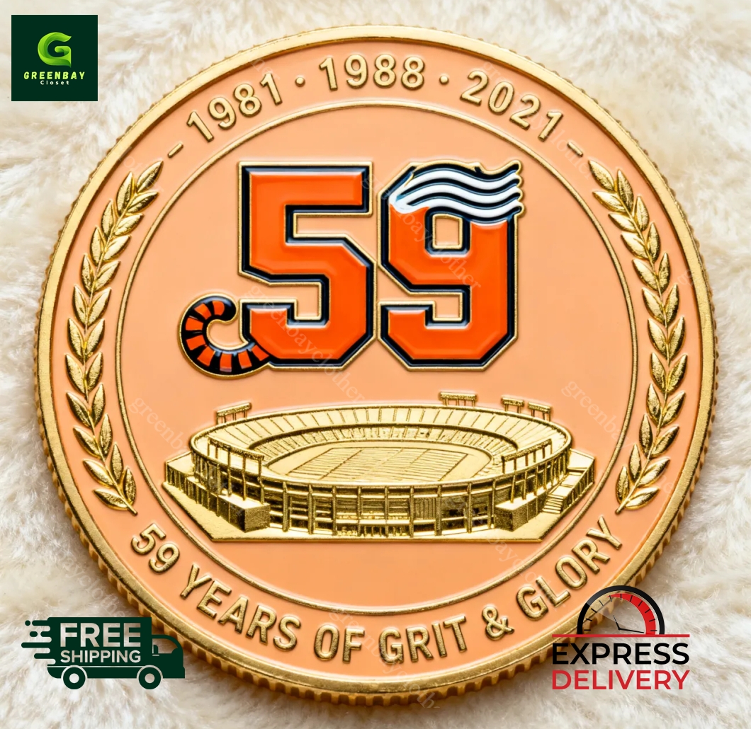 Cincinnati Bengals 59th Anniversary Commemorative Coin