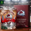 Colorado Avalanche 31th Anniversary Whiskey Glass