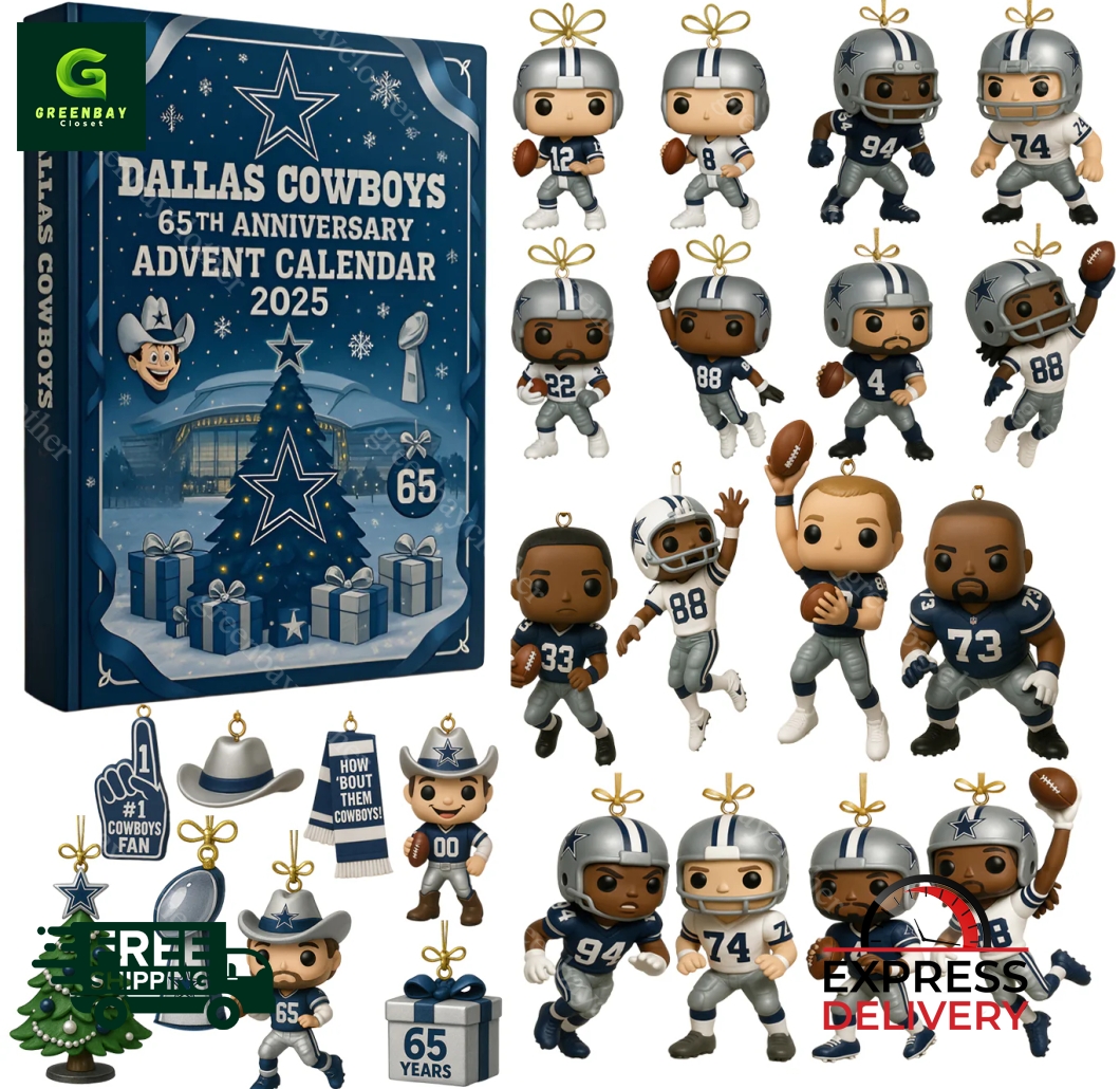 Dallas Cowboys 65th Anniversary Advent Calendar 2025 Dallas Cowboys 65th Anniversary Advent Calendar 2025