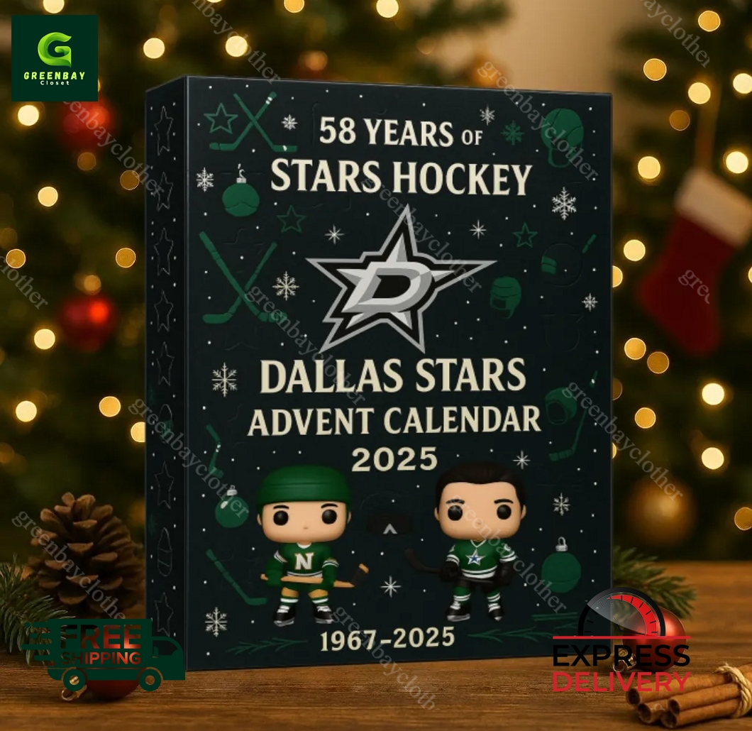 Dallas Stars 58th Anniversary Advent Calendar 2025 Dallas Stars 58th Anniversary Advent Calendar 2025