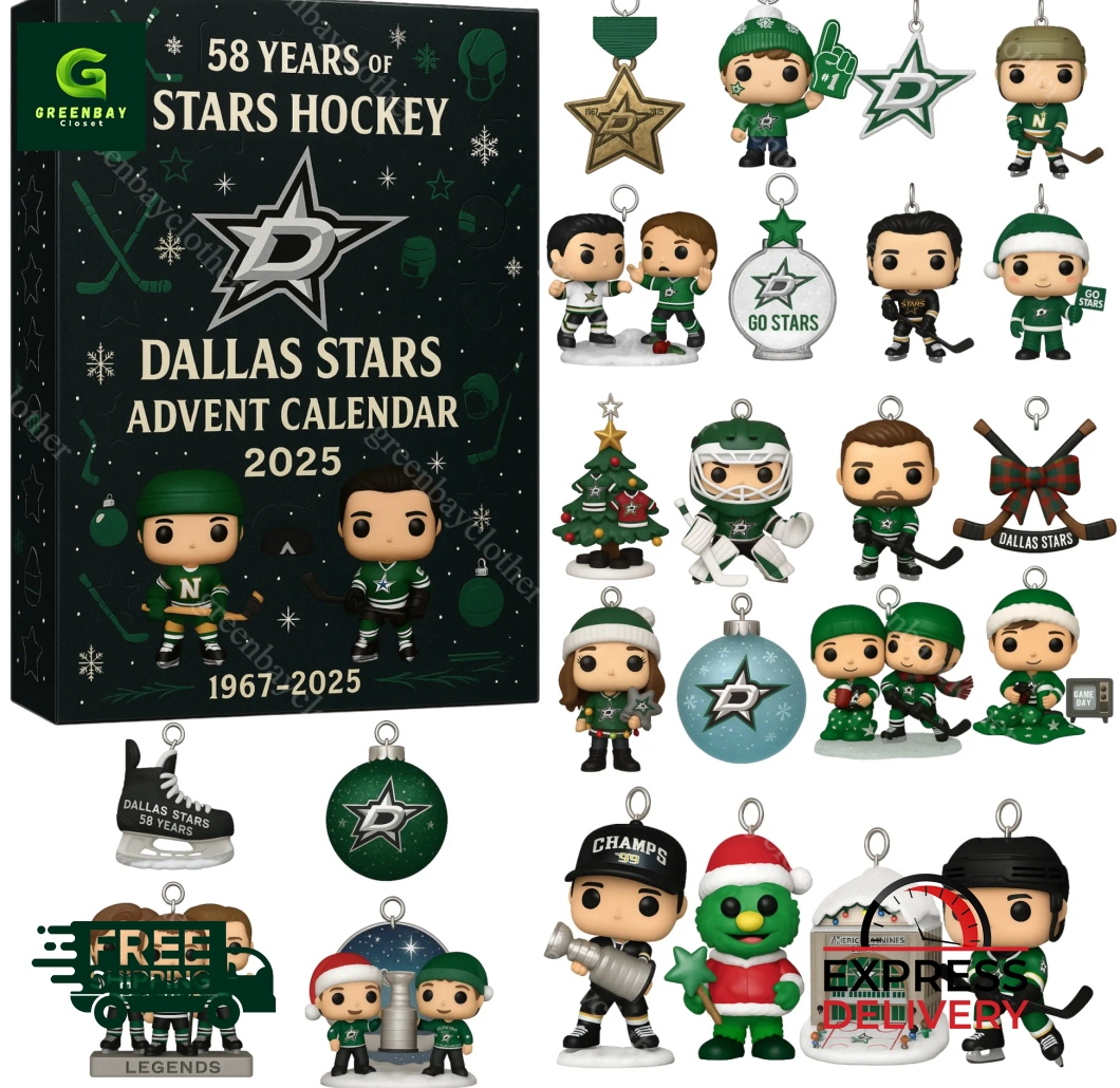 Dallas Stars 58th Anniversary Advent Calendar 2025