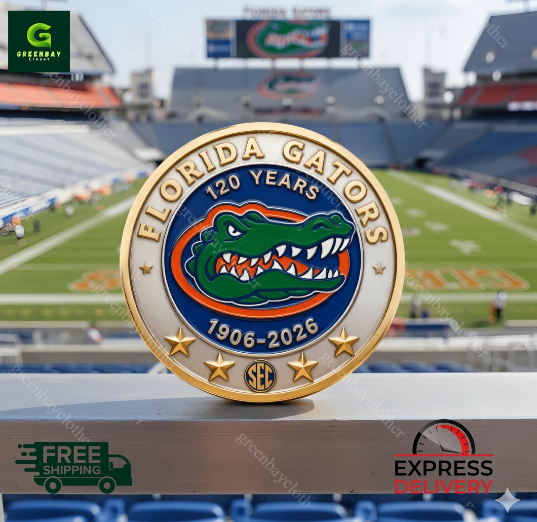 Florida Gators 120th Anniversary Commemorative Coin Florida Gators 120th Anniversary Commemorative Coin