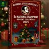 Florida State University 3x National Champions Advent Calendar 2025