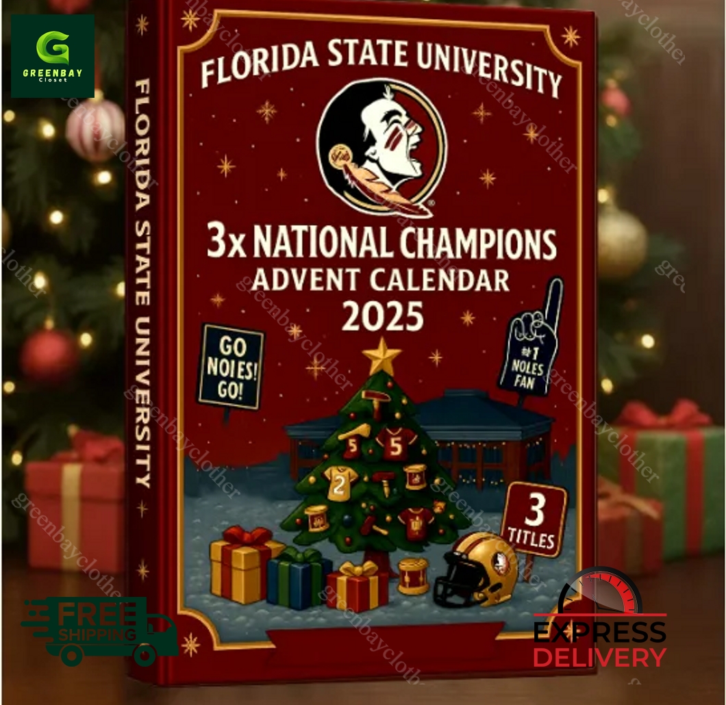 Florida State University 3x National Champions Advent Calendar 2025 Florida State University 3x National Champions Advent Calendar 2025