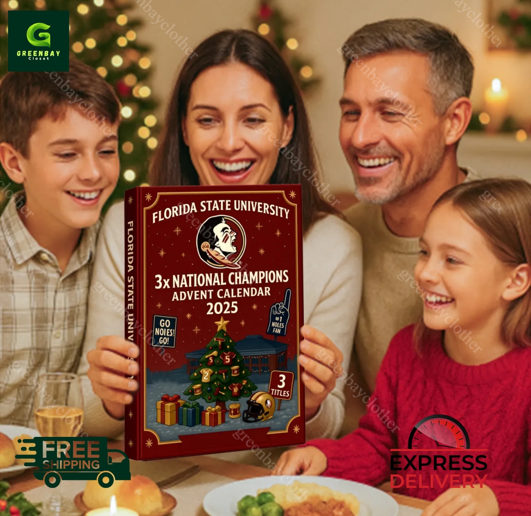 Florida State University 3x National Champions Advent Calendar 2025
