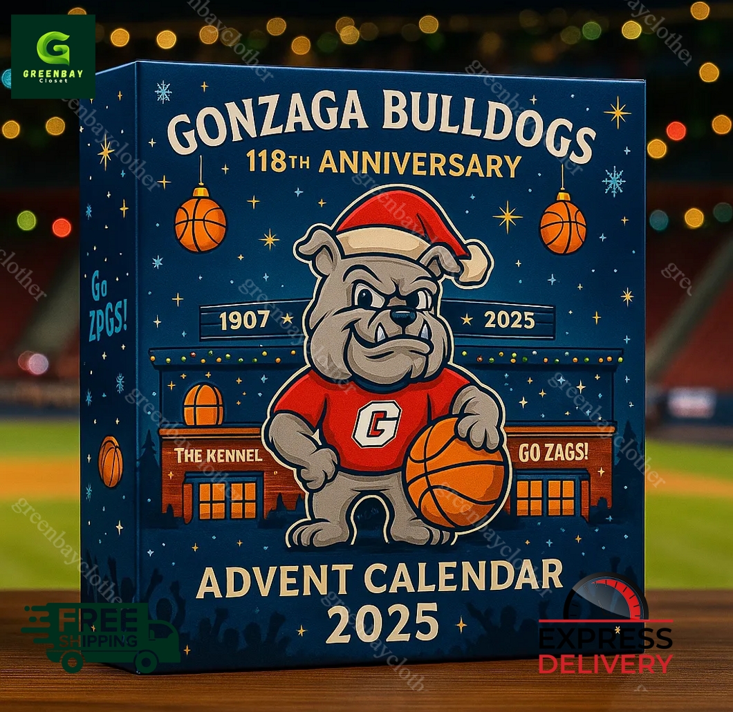 Gonzaga Bulldogs 118th Anniversary Advent Calendar 2025