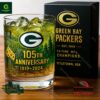 Green Bay Packers 105th Anniversary Whiskey Glass