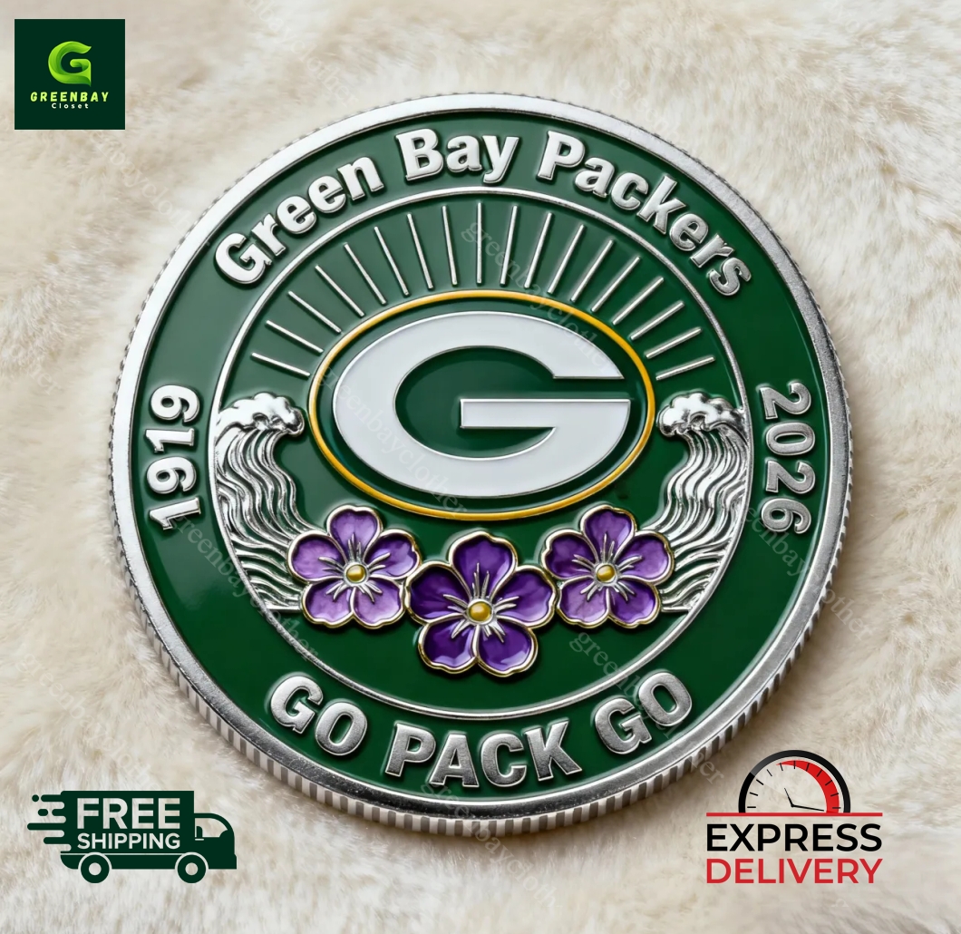 Green Bay Packers 107th Anniversary Commemorative Coin Green Bay Packers 107th Anniversary Commemorative Coin