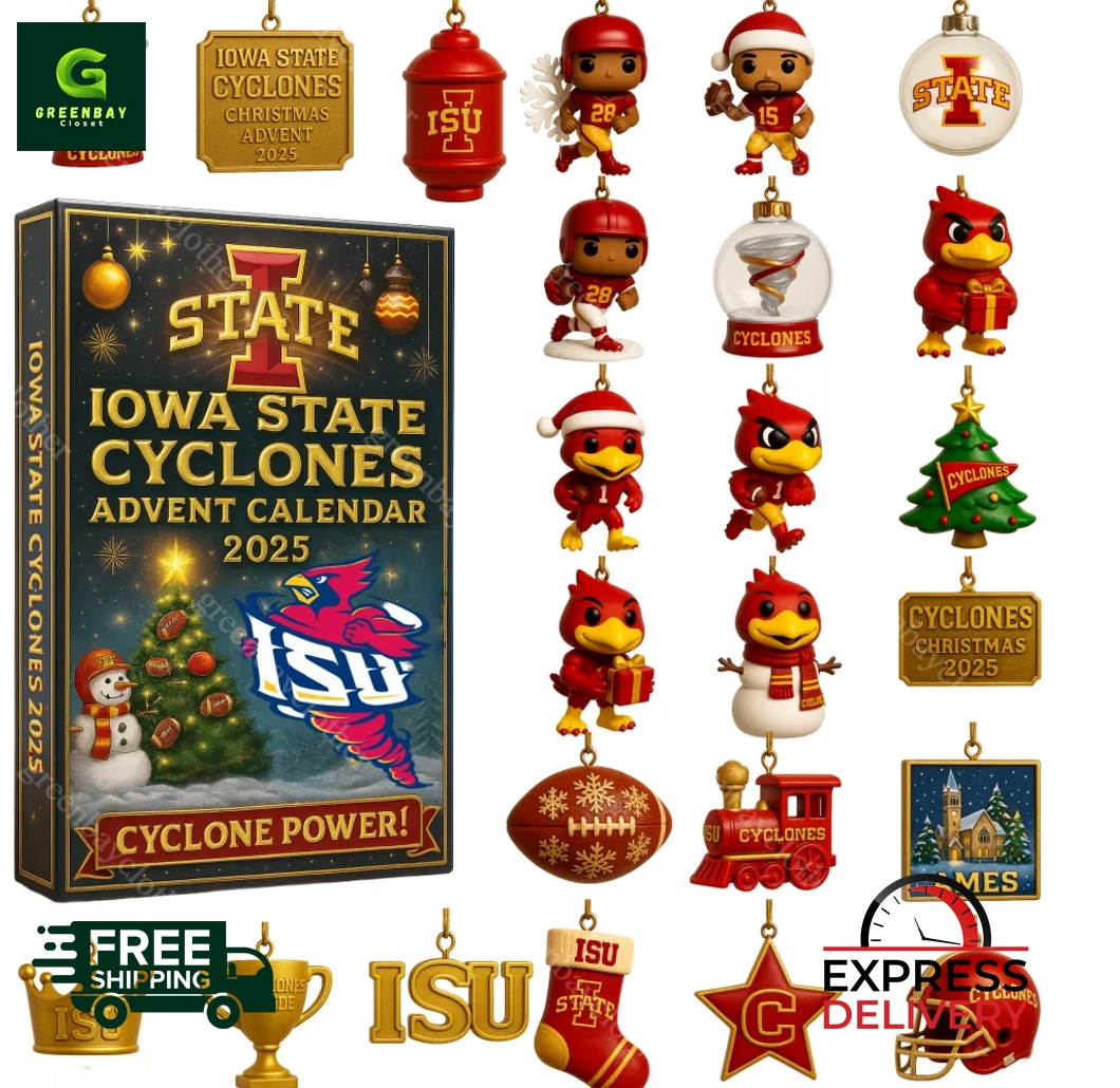 Iowa State Cyclones Advent Calendar 2025