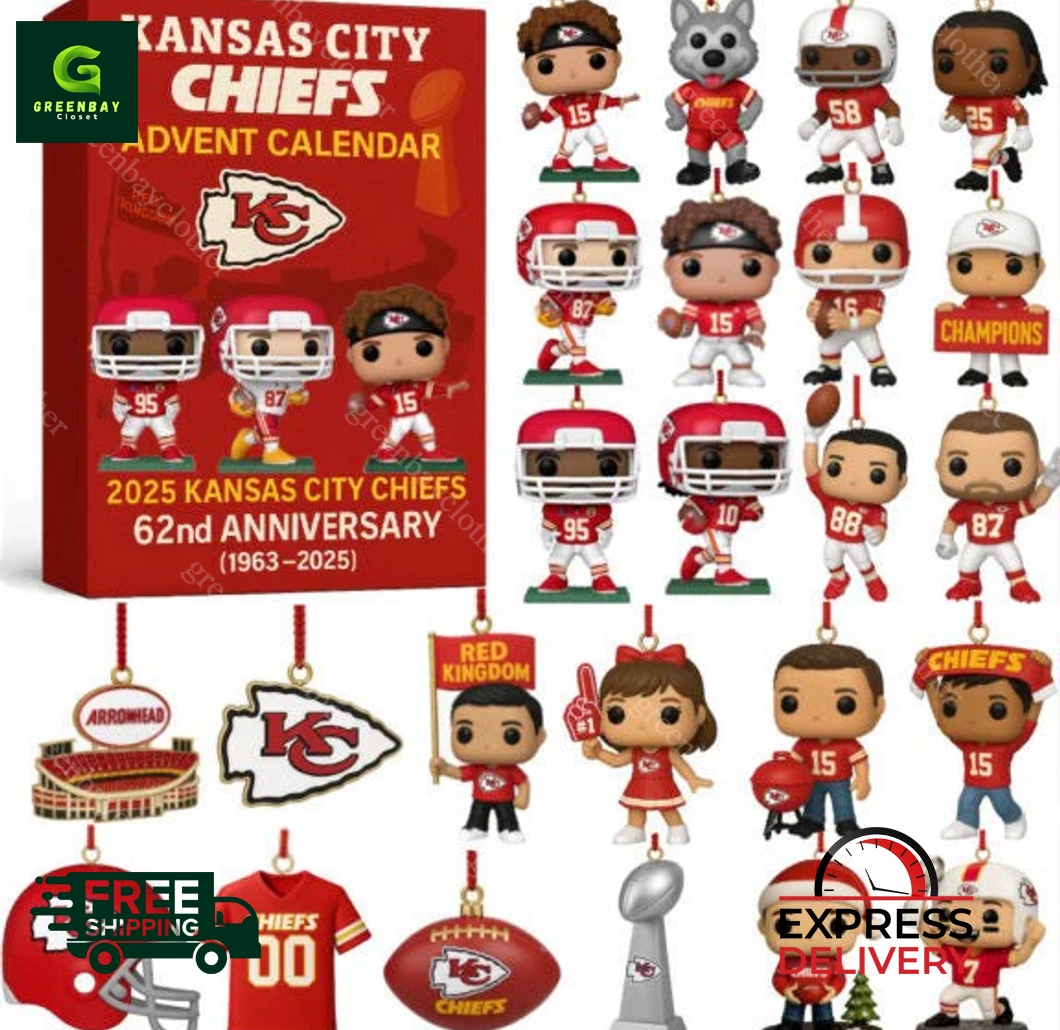 Kansas City Chiefs 62nd Anniversary Advent Calendar