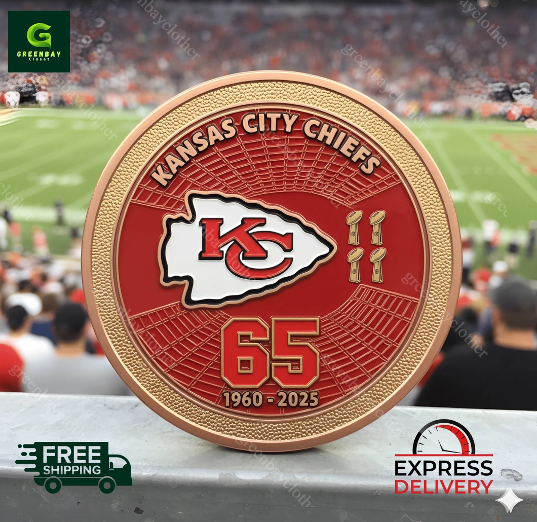 Kansas City Chiefs 65th Anniversary Commemorative Coin