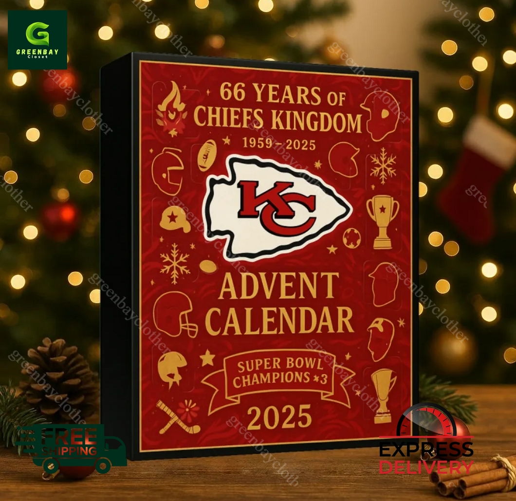 Kansas City Chiefs 66th Anniversary Advent Calendar 2025