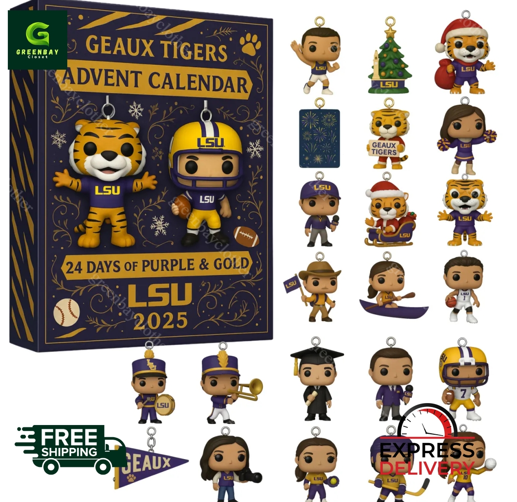 LSU Geaux Tigers 2025 Advent Calendar