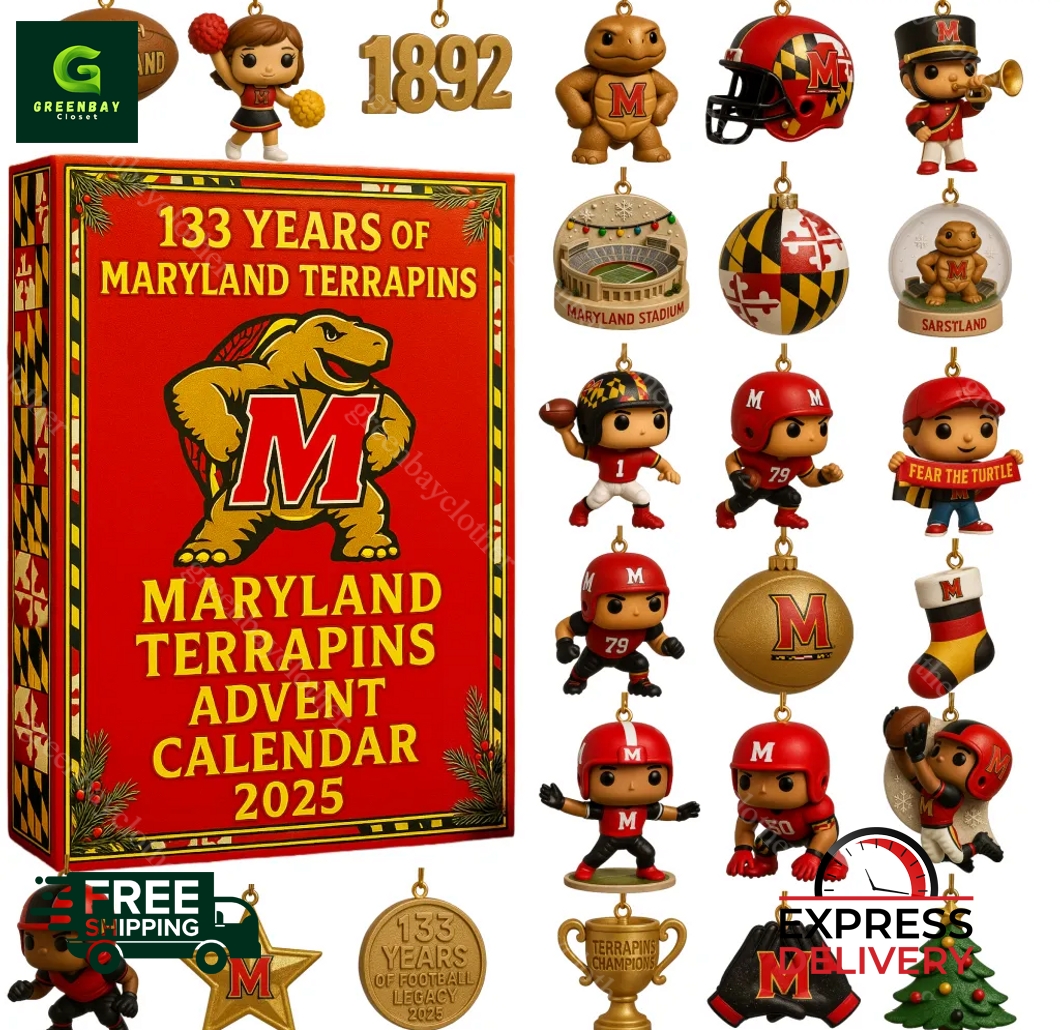 Maryland Terrapins 133th Anniversary Advent Calendar 2025
