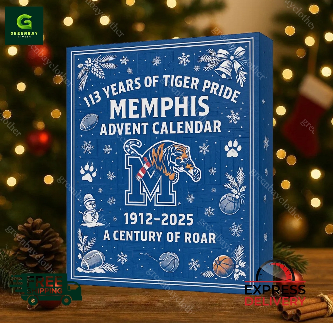 Memphis Tigers 113 Years Of Tiger Pride Advent Calendar 2025