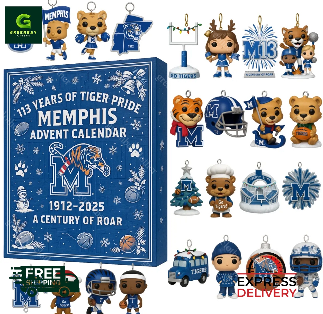 Memphis Tigers 113 Years Of Tiger Pride Advent Calendar 2025