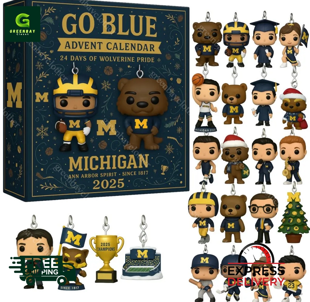 Michigan Wolverines 2025 Advent Calendar