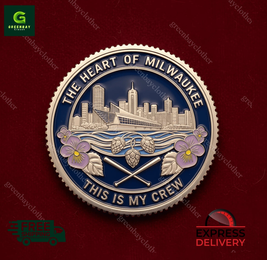 Milwaukee Brewers 57th Anniversary Commemorative Coin