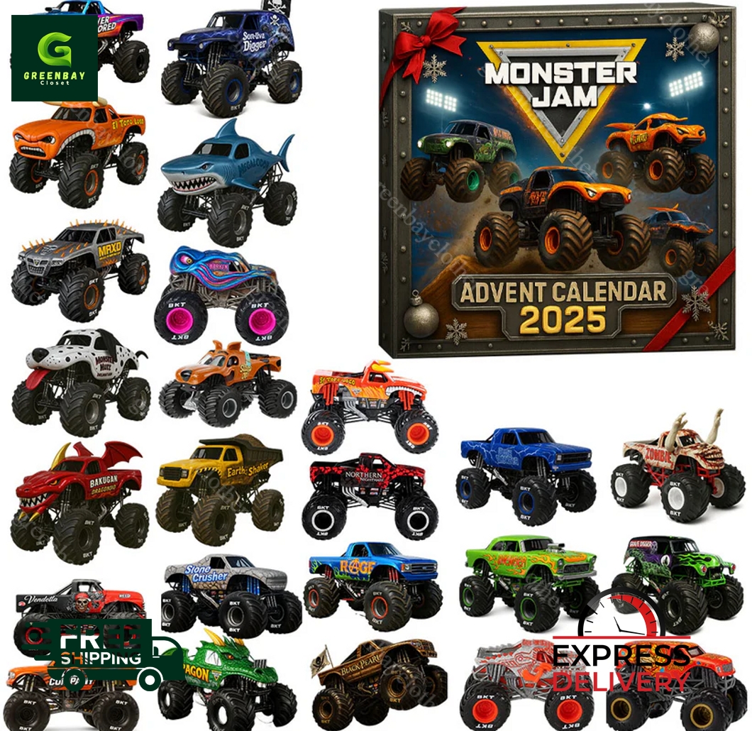 Monster Jam Advent Calendar 2025