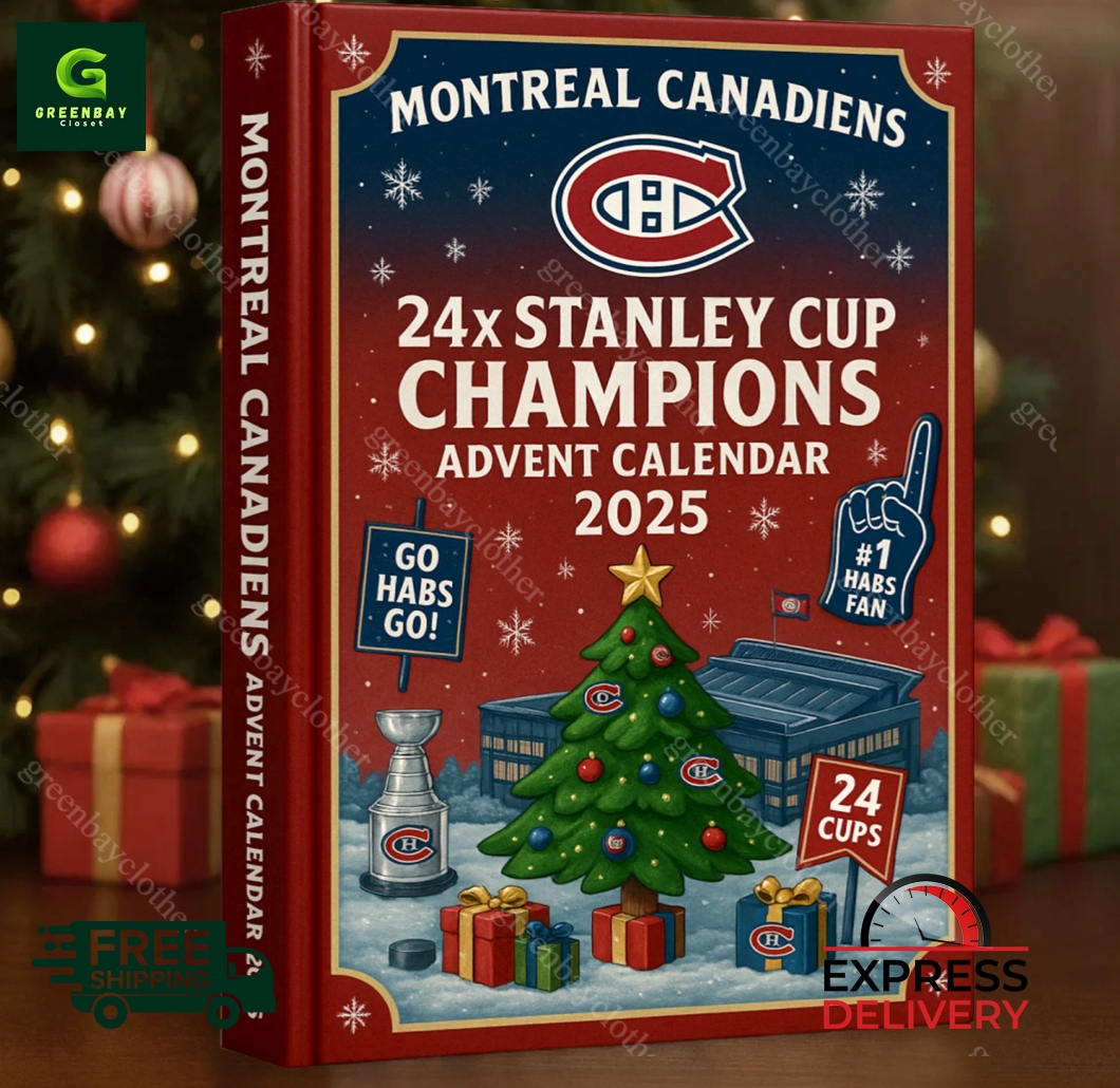Montreal Canadiens 24x Stanley Cup Champions Advent Calendar 2025