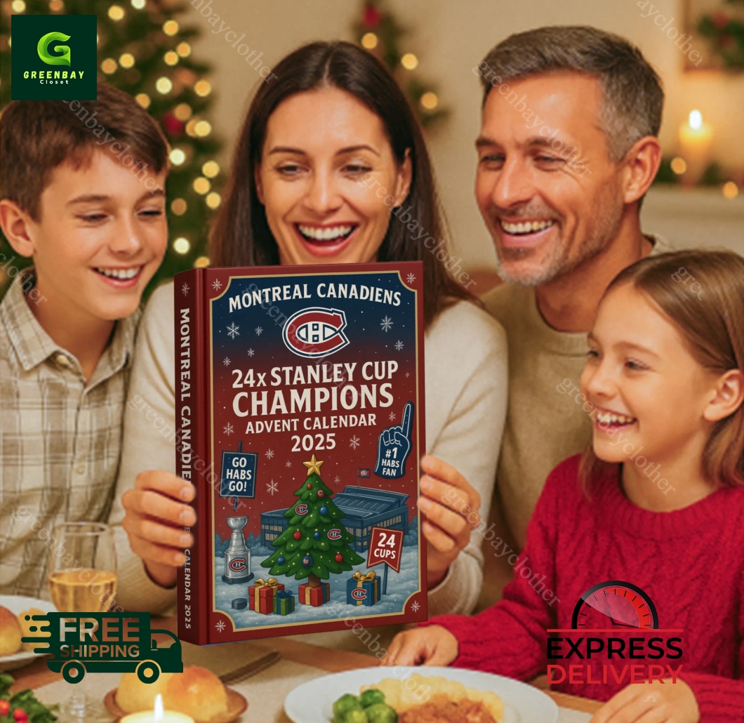Montreal Canadiens 24x Stanley Cup Champions Advent Calendar 2025