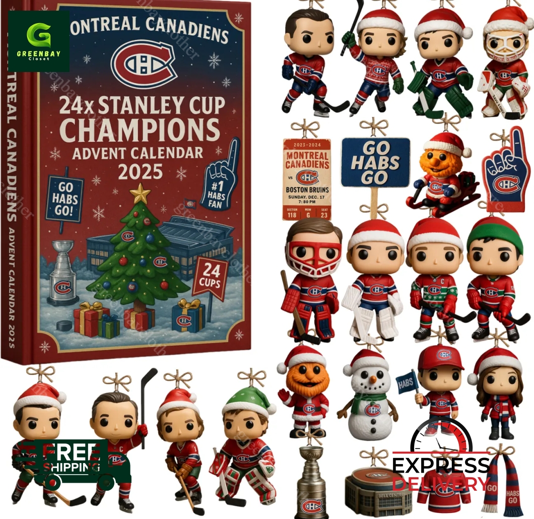 Montreal Canadiens 24x Stanley Cup Champions Advent Calendar 2025 Montreal Canadiens 24x Stanley Cup Champions Advent Calendar 2025