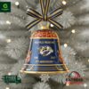 Nashville Predators 27th Anniversary Christmas Bell Ornament
