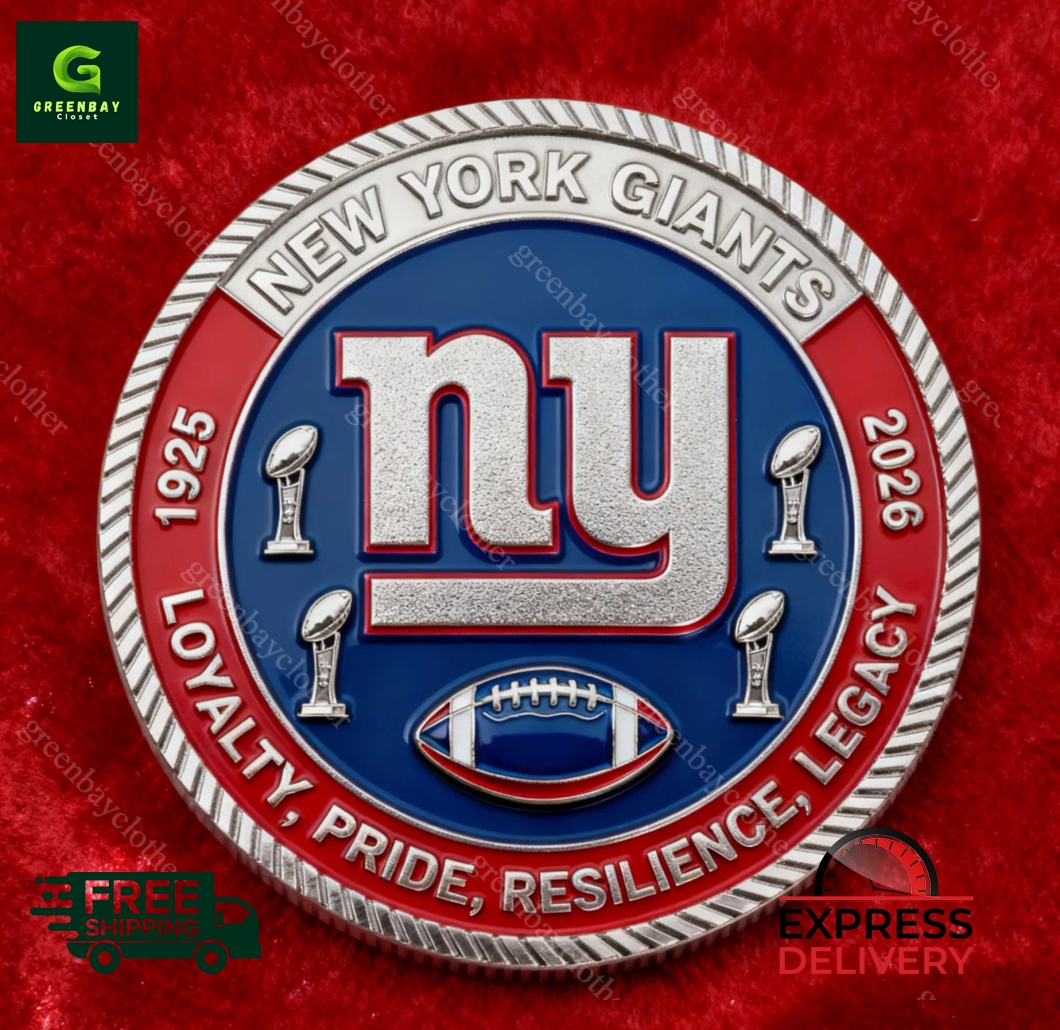New York Giants 101st Anniversary Commemorative Coin New York Giants 101st Anniversary Commemorative Coin