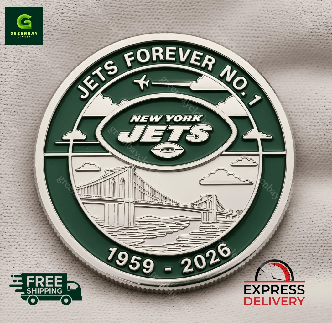 New York Jets 67th Anniversary Commemorative Coin New York Jets 67th Anniversary Commemorative Coin