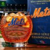 New York Mets 63rd Anniversary Whiskey Glass